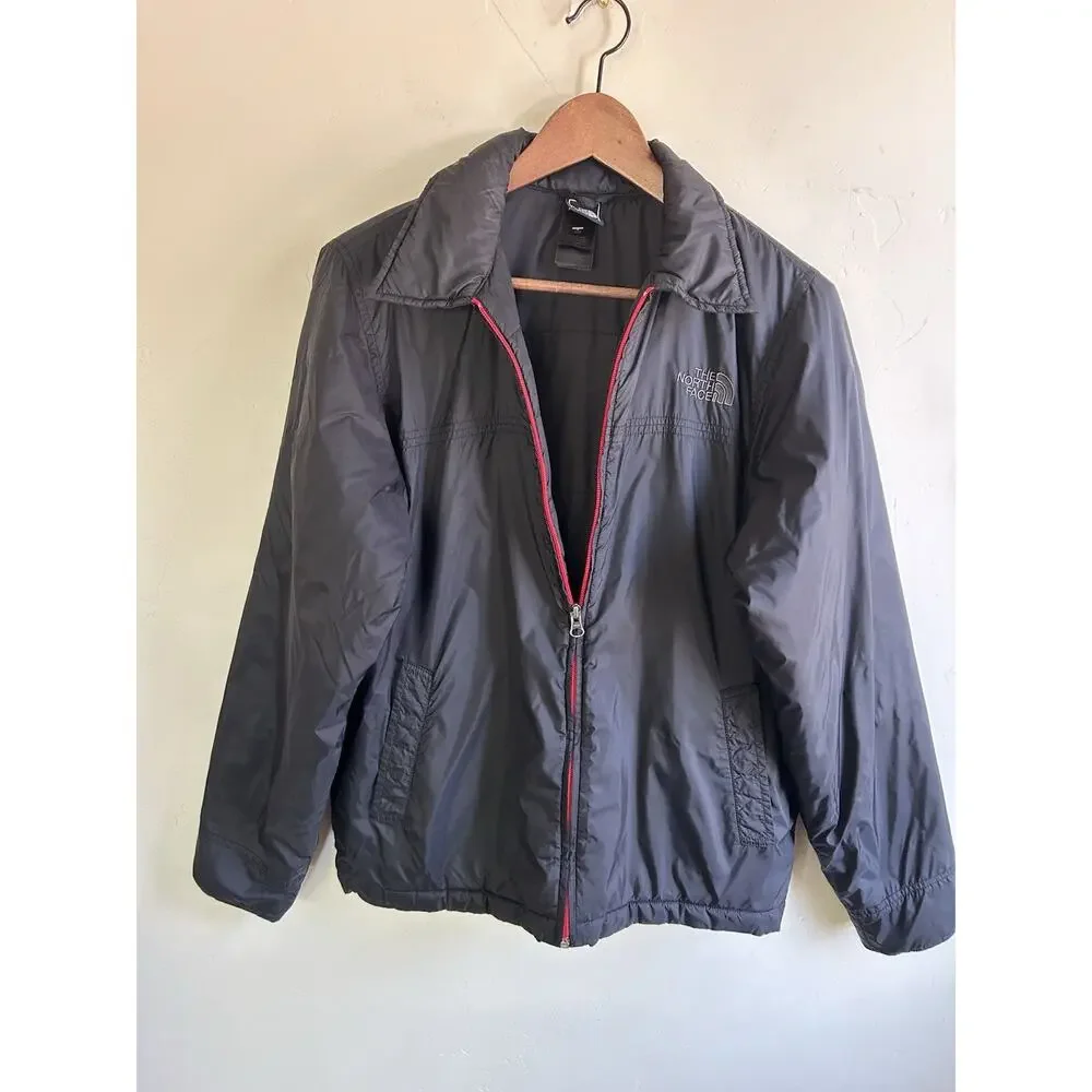 The North Face Heatseeker Black Insulated Jacket Mens Small Full Zip